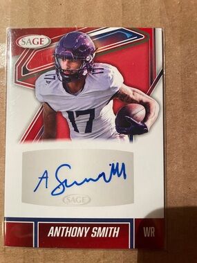 Sage Kids Trading Card - Anthony Smith - Red, White, Purple